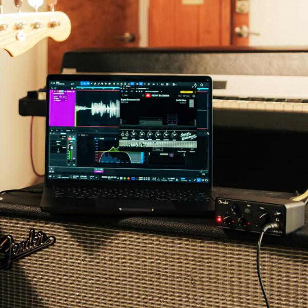 Fender Audio-Interface AudioBox Go 2-Kanal mit Kabel