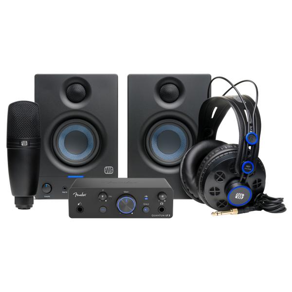 Fender Recording-Set Quantum Complete Bundle mit Gelenkarm