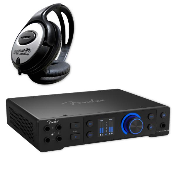 Fender Audio-Interface Quantum HD 2 20-Kanal mit Kopfhörer