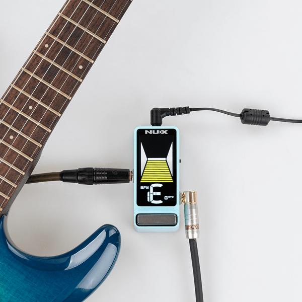 Nux Stimmgerät NTU-3 MKII Flow Tune Blau mit Kabel