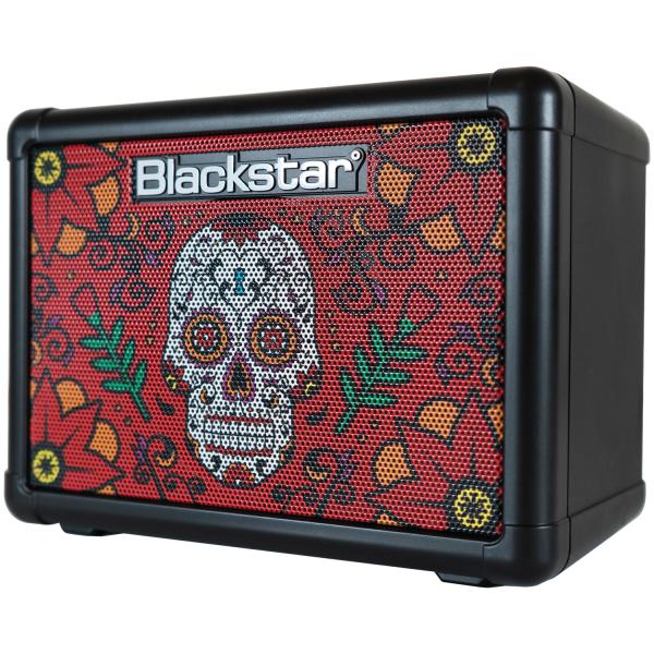Blackstar Gitarren-Verstärker Fly 3 Sugar Skull II mit Klinkenkabel