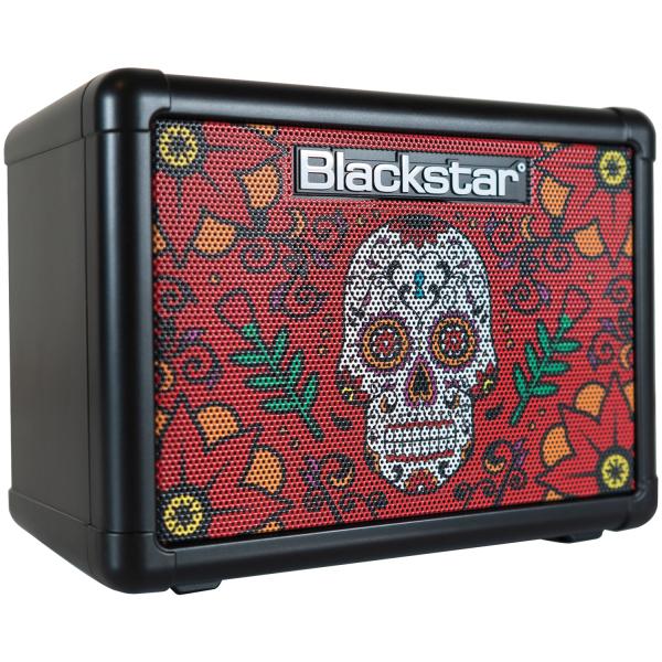 Blackstar Gitarren-Verstärker Fly 3 Sugar Skull II mit Klinkenkabel