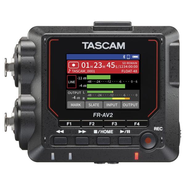 Tascam Audio-Recorder FR-AV2 mit Speicherkarte