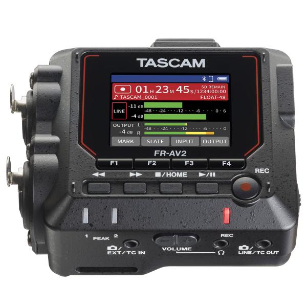 Tascam Audio-Recorder FR-AV2 mit Speicherkarte