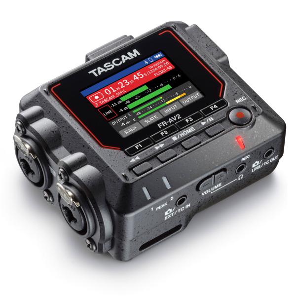 Tascam Audio-Recorder FR-AV2 mit Kopfhörer