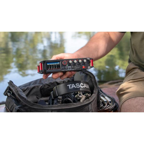 Tascam Audio-Recorder FR-AV4 4-Spur Feldrecorder mit Speicherkarte