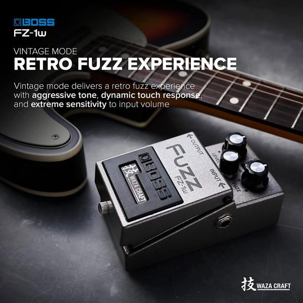 Boss FZ-1W Waza Fuzz Effektgerät mit Kabel
