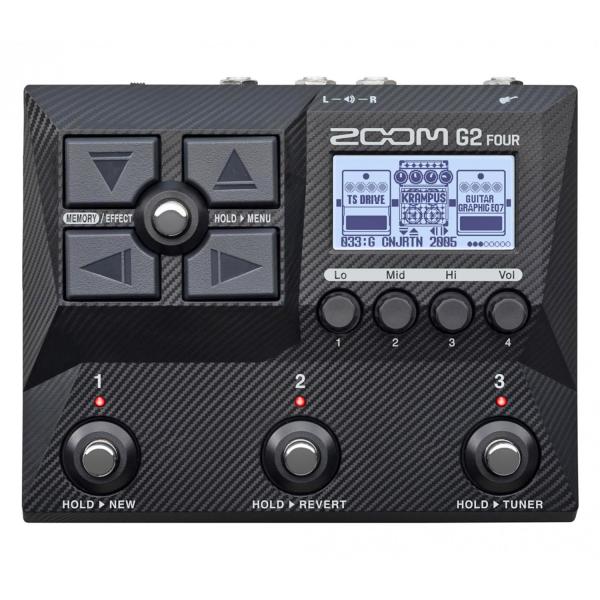 Zoom G2 Four Multi-Effekt-Gerät mit Klinkenkabel