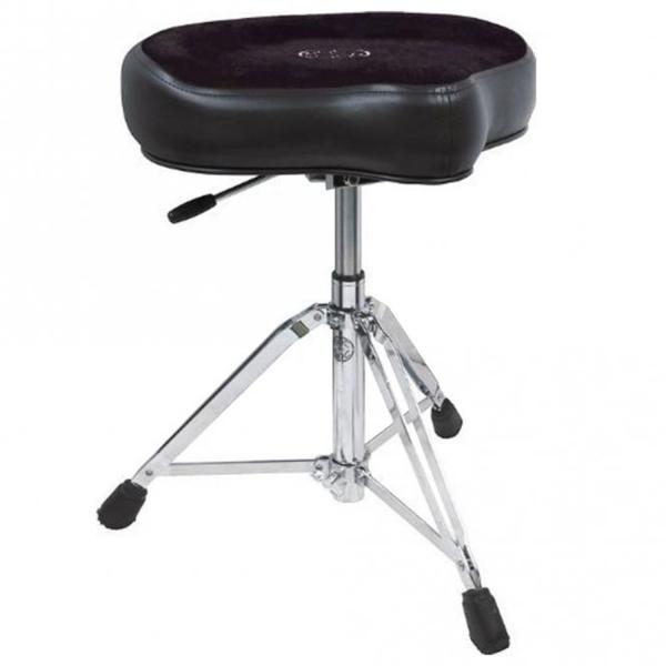 Roc-n-Soc Schlagzeughocker Gaslift Sattel-Sitz Schwarz