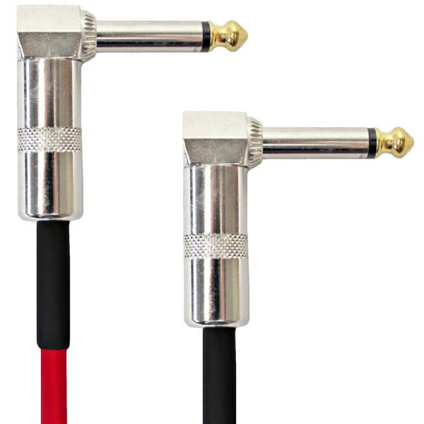 keepdrum GC028 Patchkabel Klinke Winkel 60cm Rot