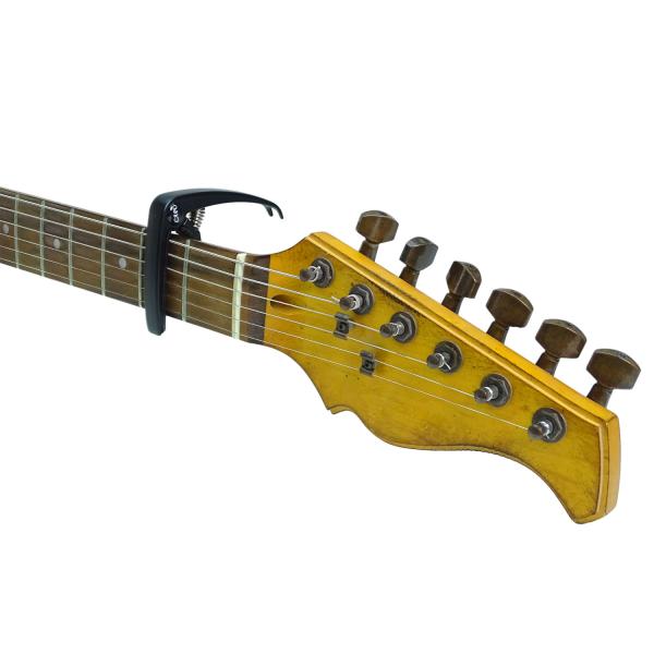 keepdrum Kapodaster für Akustik- und E-Gitarre BK