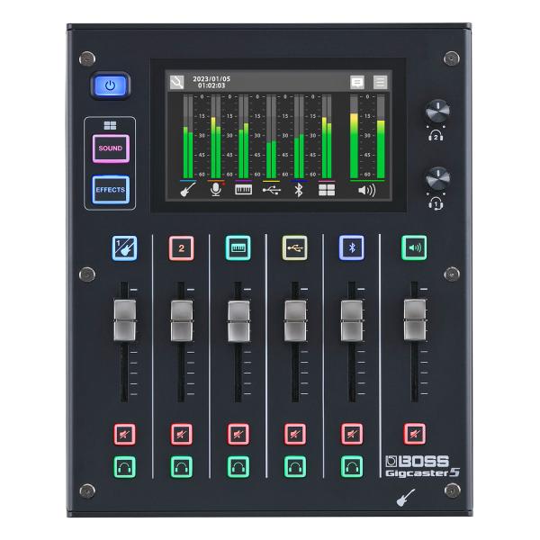 Boss GCS-5 Gigcaster Streaming Mixer mit SD-Karte