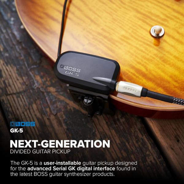 Boss GK-5 Gitarrentonabnehmer für Synthesizer-Effektgeräte