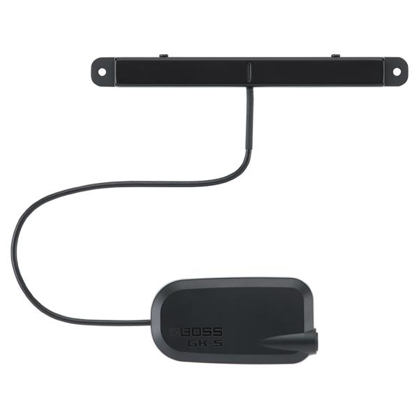 Boss GK-5B Basstonabnehmer für Synthesizer-Effektgeräte mit BGK-15 Serial GK-Kabel und Tuch