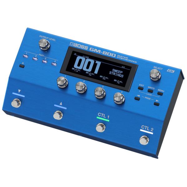 Boss Effektgerät GM-800 Synthesizer-Pedal für Gitarre und Bass