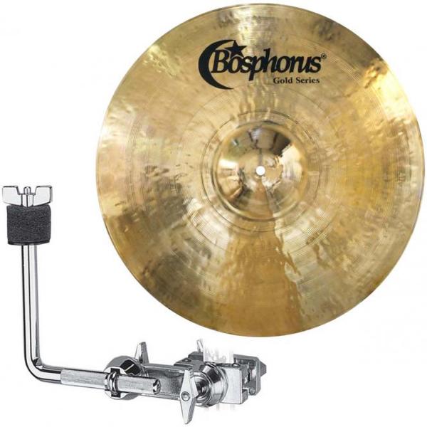 Bosphorus Gold Splash 8 Becken mit Dixon PA-ACM-SP Becken-Halter