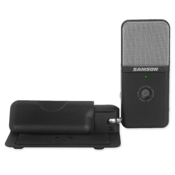 Samson Mikrofon Go Mic Video Clip on USB Mikrofon mit Kamera