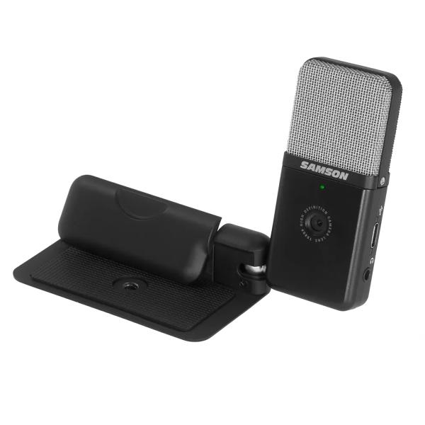 Samson Mikrofon Go Mic Video Clip on USB Mikrofon mit Kamera