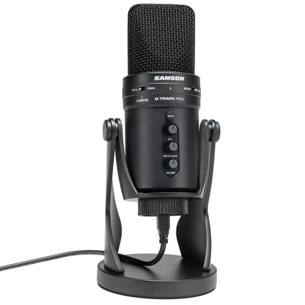 Samson G-Track Pro mit Spinne Schwarz mit Gelenkarm