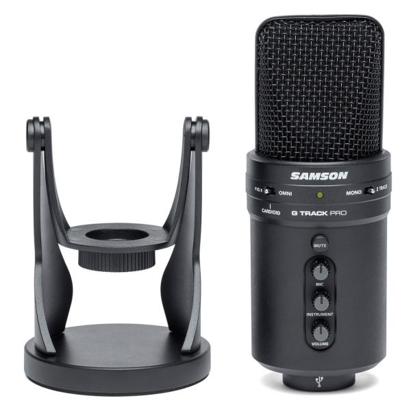Samson USB-Mikrofon G-Track Pro mit Klinkenkabel