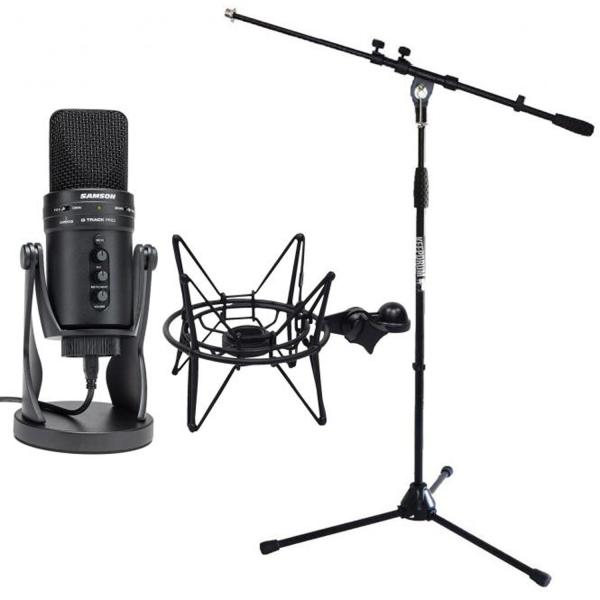 Samson G-Track Pro mit SP04 Spinne Schwarz mit Stativ