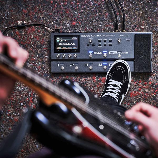 Boss Effektgerät GX-100 Multi-Effektgerät mit Tasche und Kabel
