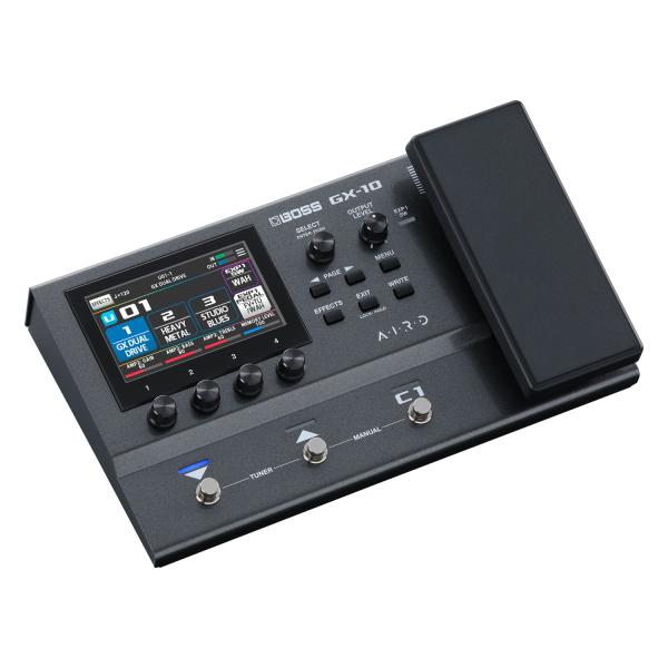 Boss Effektgerät GX-10 Effektprozessor für Gitarre mit Kabel