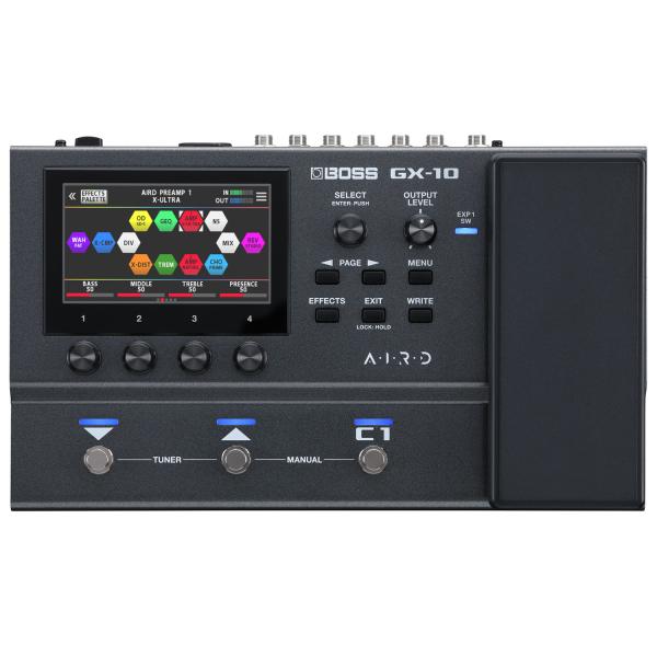 Boss Effektgerät GX-10 Effektprozessor für Gitarre mit Kabel