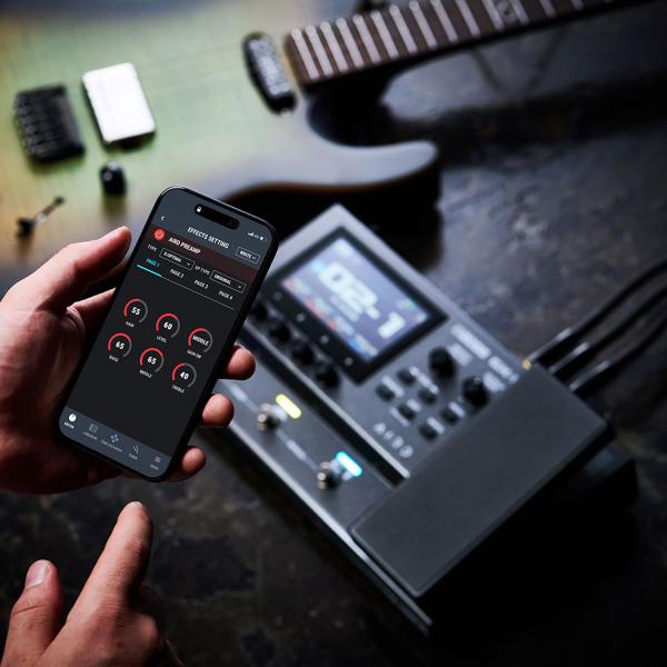 Boss Effektgerät GX-10 Effektprozessor für Gitarre mit Kabel