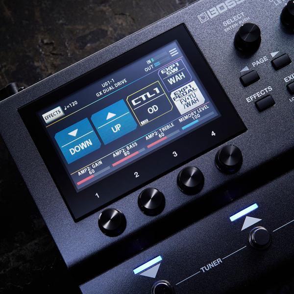 Boss Effektgerät GX-10 Effektprozessor für Gitarre mit Kabel