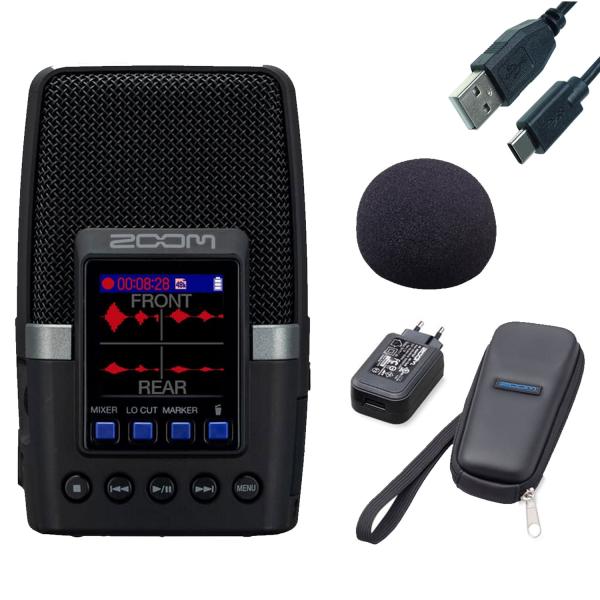 Zoom Audio-Recorder H2essential mit SPH1n Zubehör