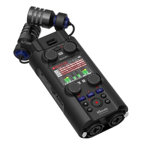 Zoom Audio-Recorder H5 Studio mit Zubehör-Set