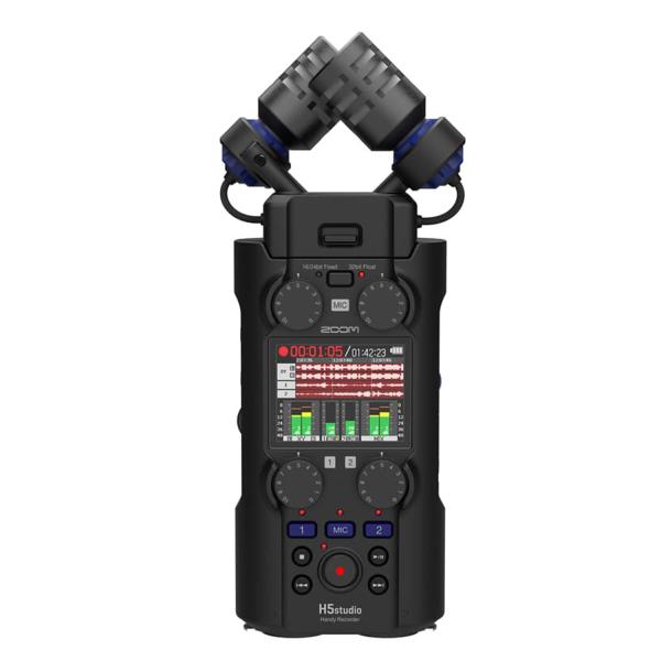 Zoom Audio-Recorder H5 Studio mit Zubehör-Set