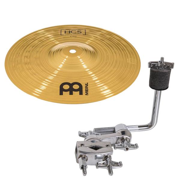 Meinl Becken HCS10S Splash 10 Zoll mit PA-ACM-SP Becken-Halter