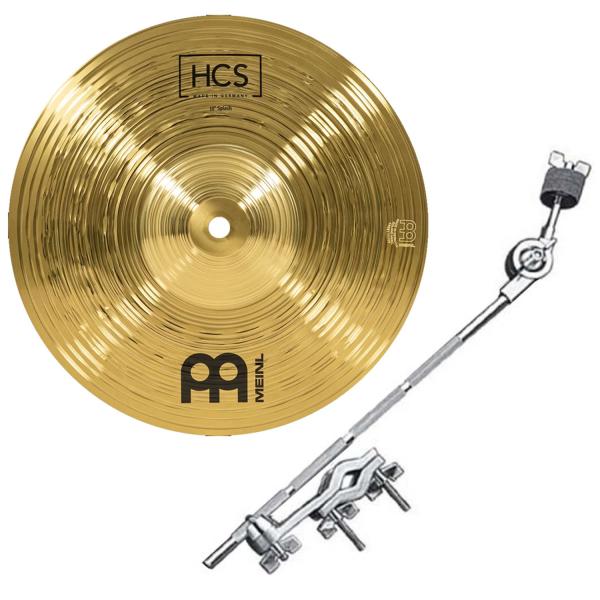 Meinl HCS 10 Splash Becken mit Dixon PYH-C-SP Beckenarm