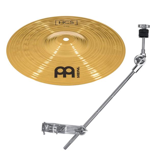 Meinl Becken HCS10S Splash 10 Zoll mit PYH-C Beckenarm