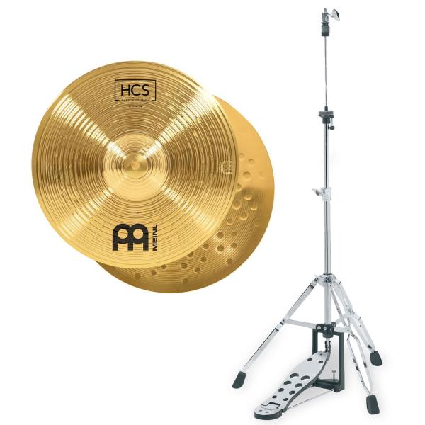 Meinl Becken HCS13H Hi-Hat 13 Zoll mit Hi-Hat Ständer