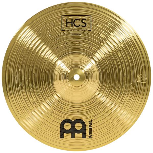 Meinl HCS13H HCS 13 Hi Hat Becken mit Schlagzeugstöcken