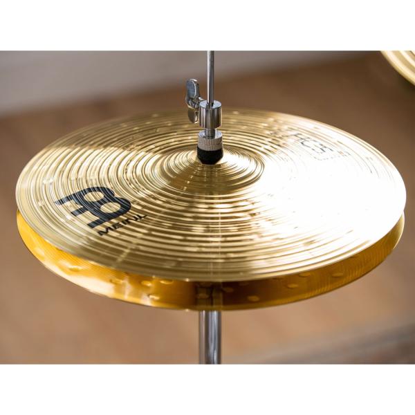 Meinl Beckenset HCS141620 mit Schlagzeugstöcken