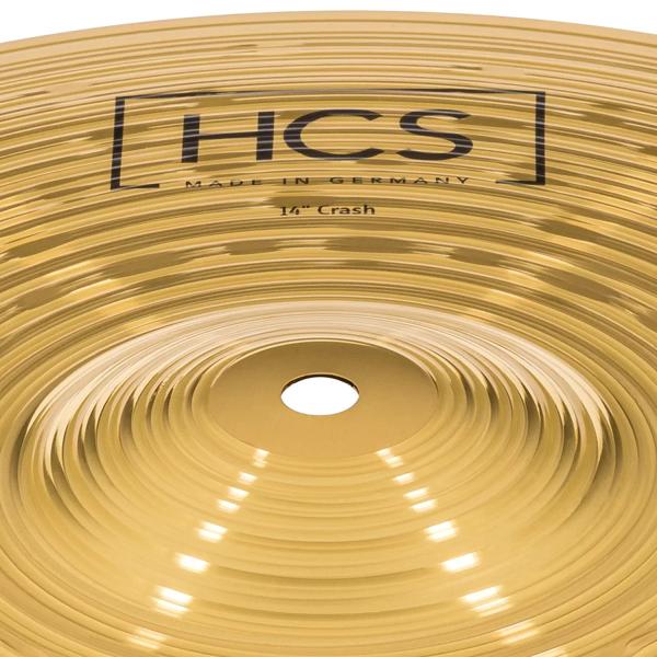 Meinl Becken HCS14C Crash 14 Zoll mit HKC Beckenarm