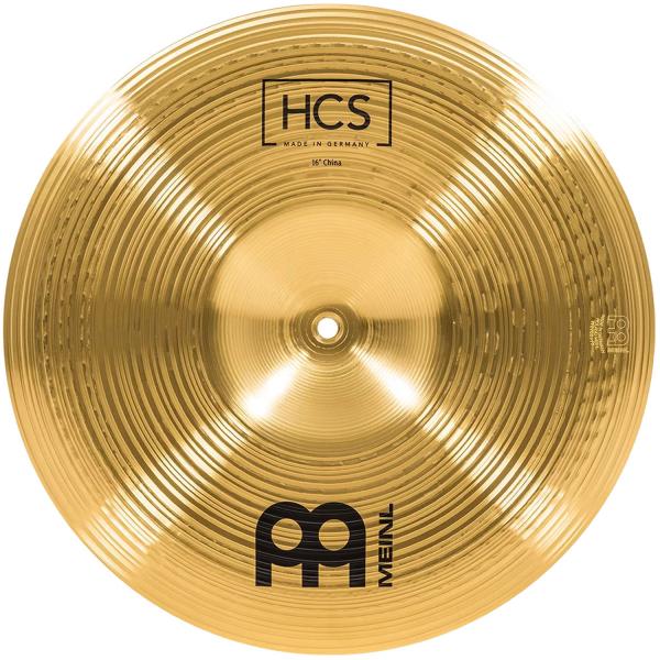 Meinl HCS 16 China Becken mit Schlagzeugstöcken