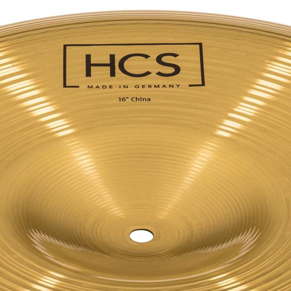 Meinl HCS 16 China Becken mit Schlagzeugstöcken