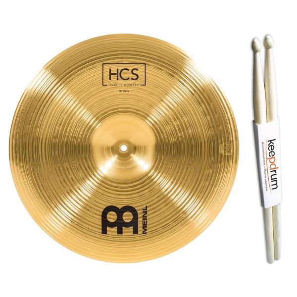 Meinl Becken HCS18CH China 18 Zoll mit Schlagzeugstöcken