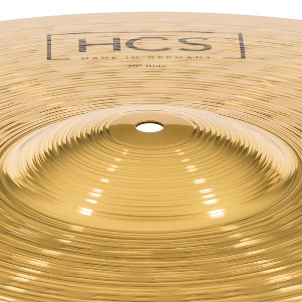 MEINL HCS Ride Becken 20 mit Schlagzeugstöcken