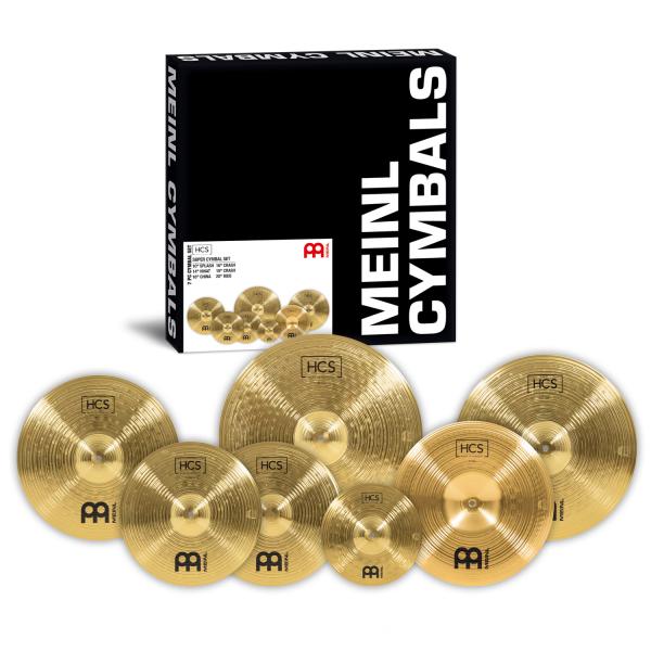 Meinl Beckenset HCS-SCS Super Cymbal Set 6 teilig