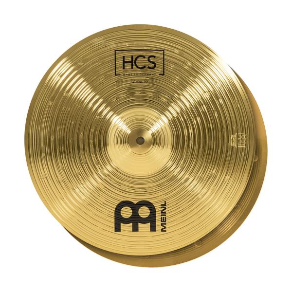 Meinl Beckenset HCS-SCS 6 teilig mit Schlagzeugstöcken