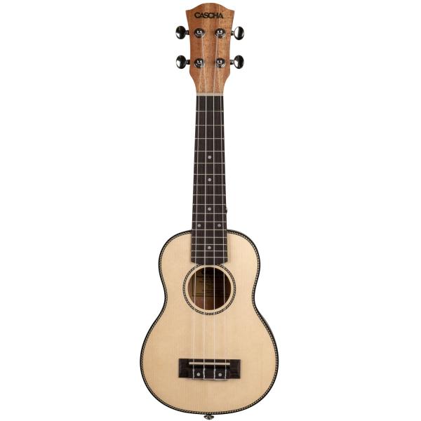 Cascha Ukulele HH-2148 Sopran Ukulele Fichte
