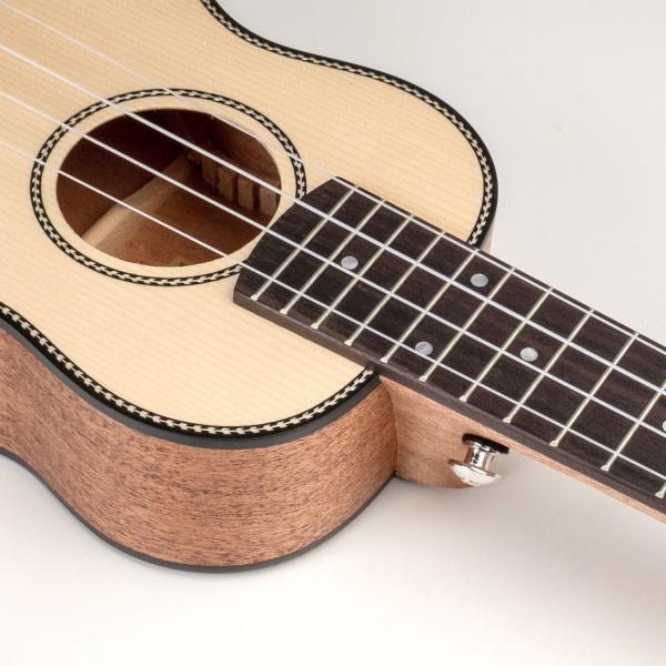 Cascha Ukulele HH-2148 Sopran Ukulele Fichte