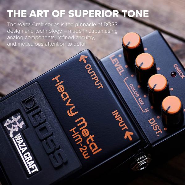Boss HM-2W Heavy Metal Verzerrer Waza Craft Pedal