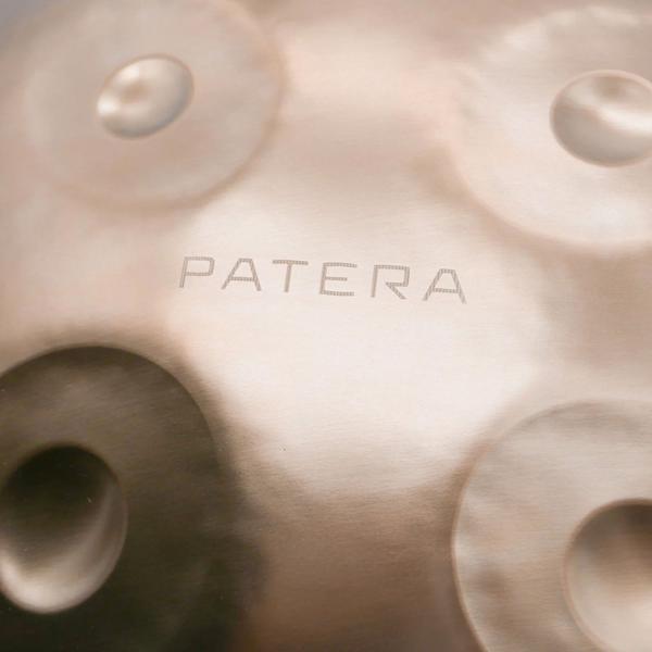 Patera Handpan HPDM-11 Compact Edelstahl D-Kurd mit Pflegemittel